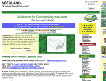 Tablet Screenshot of centipedegrass.com